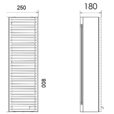 Подвесной шкаф Comforty Танжер 25 00-00017882 Белый матовый