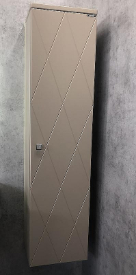 Шкаф пенал Comforty Кремона 40 00-00001219 подвесной Латте