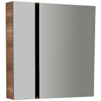 Зеркальный шкаф Creavit Verti 80 VE1080.00.VV с подсветкой Орех, купить, цена, заказать, магазин, доставка, скидка, промокод, купить, цена, заказать, магазин, доставка, скидка, промокод