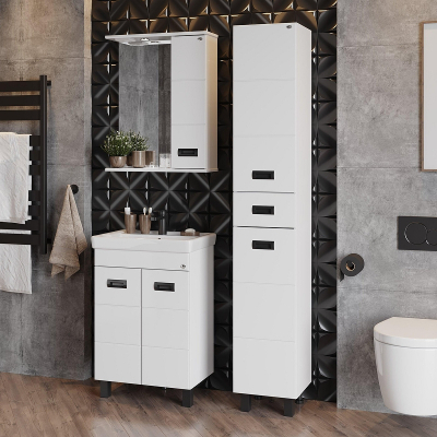 Шкаф пенал Onika Балтика 32 403220 цвет Белый