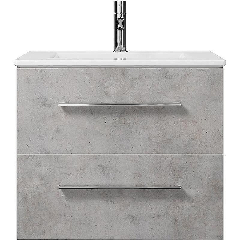 Тумба под раковину Creto Ares 60 10-1161B подвесная Серый Бетон, купить, цена, заказать, магазин, доставка, скидка, промокод, купить, цена, заказать, магазин, доставка, скидка, промокод