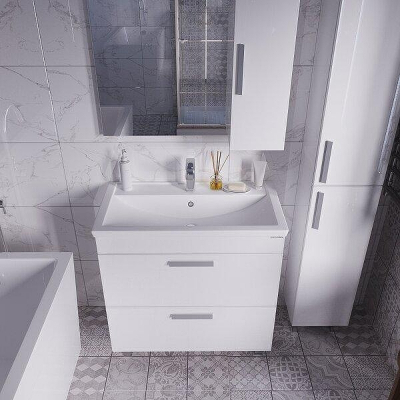 Шкаф пенал Grossman Нео 30 303042-1K цвет Белый