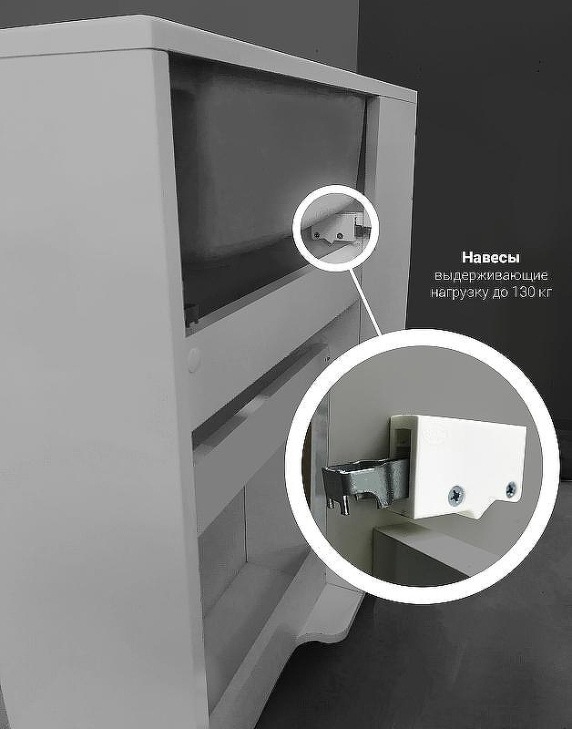 Тумба с раковиной 1MarKa Stretto 70П У94633 подвесная Белый глянец, купить, цена, заказать, магазин, доставка, скидка, промокод, купить, цена, заказать, магазин, доставка, скидка, промокод