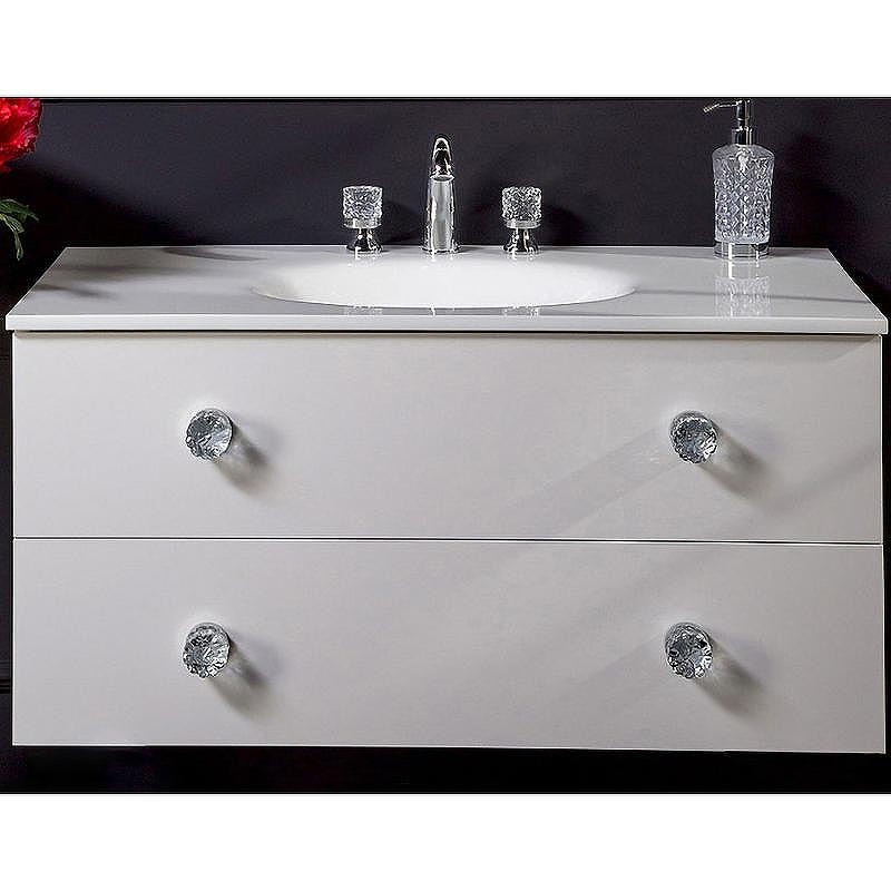 Тумба под раковину Boheme Armadi Art NeoArt 100 831-100-WH подвесная White, купить, цена, заказать, магазин, доставка, скидка, промокод, купить, цена, заказать, магазин, доставка, скидка, промокод