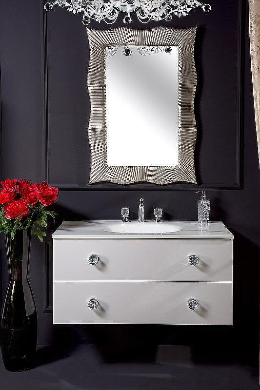 Тумба под раковину Boheme Armadi Art NeoArt 100 831-100-WH подвесная White, купить, цена, заказать, магазин, доставка, скидка, промокод, купить, цена, заказать, магазин, доставка, скидка, промокод