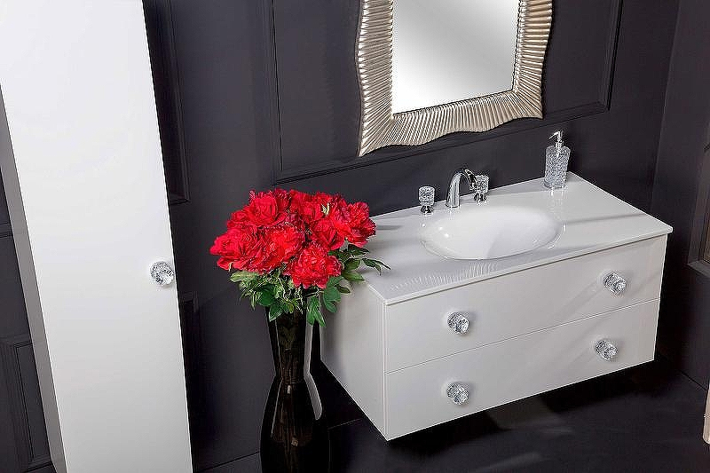 Тумба под раковину Boheme Armadi Art NeoArt 100 831-100-WH подвесная White, купить, цена, заказать, магазин, доставка, скидка, промокод, купить, цена, заказать, магазин, доставка, скидка, промокод