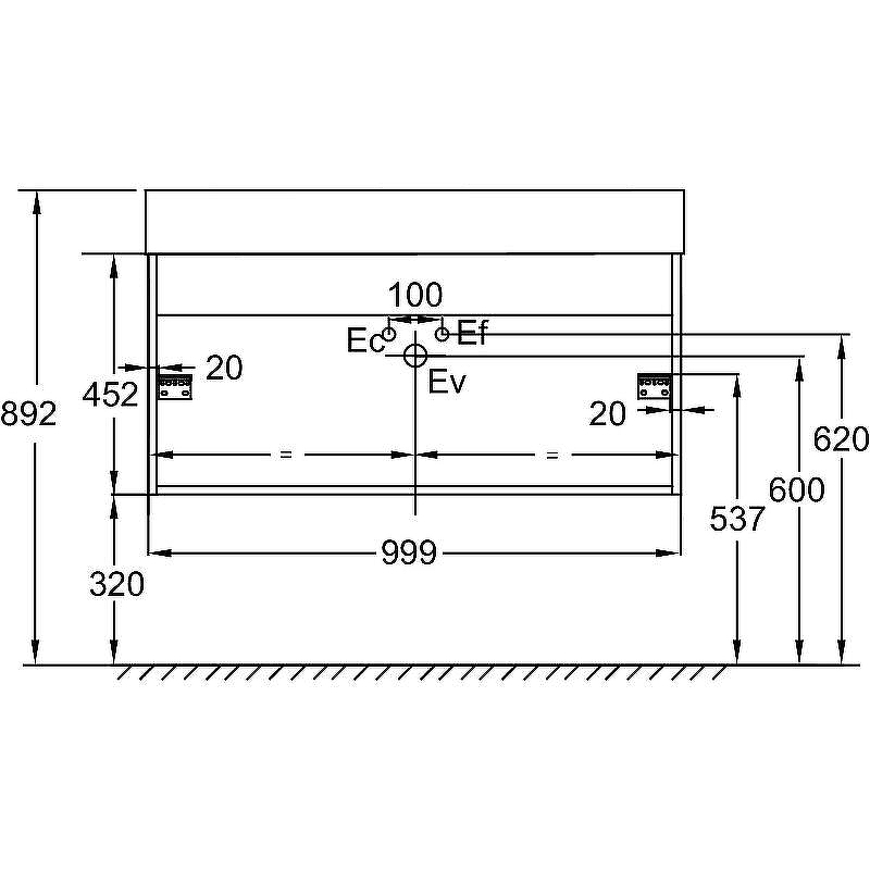 Тумба под раковину Jacob Delafon Vivienne 100 EB1668-E75-J5 подвесная Белая глянцевая Дуб давос натуральный, купить, цена, заказать, магазин, доставка, скидка, промокод, купить, цена, заказать, магазин, доставка, скидка, промокод