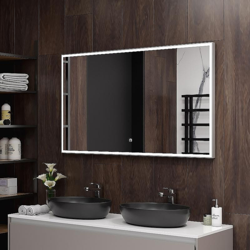 Зеркало Континент Sting 1200х800 ЗЛП1621 с подсветкой Серебро с сенсорным выключателем, купить, цена, заказать, магазин, доставка, скидка, промокод, купить, цена, заказать, магазин, доставка, скидка, промокод