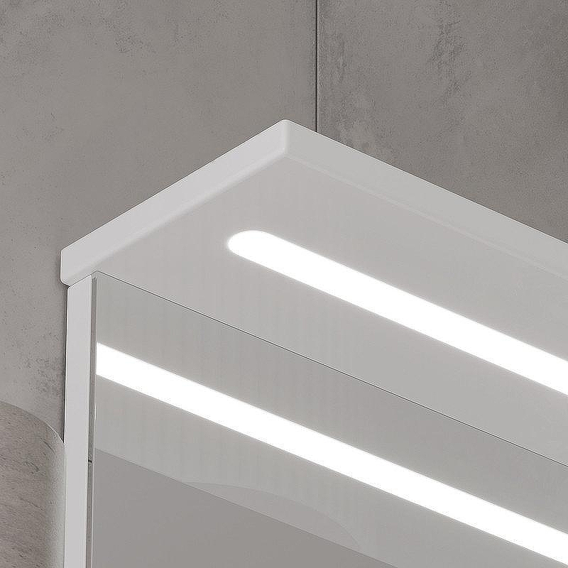 Зеркало со шкафом Volna Lake 80 R zsLAKE80.R-01 с подсветкой Белое, купить, цена, заказать, магазин, доставка, скидка, промокод, купить, цена, заказать, магазин, доставка, скидка, промокод