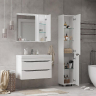 Зеркало со шкафом Volna Lake 80 R zsLAKE80.R-01 с подсветкой Белое, купить, цена, заказать, магазин, доставка, скидка, промокод, купить, цена, заказать, магазин, доставка, скидка, промокод
