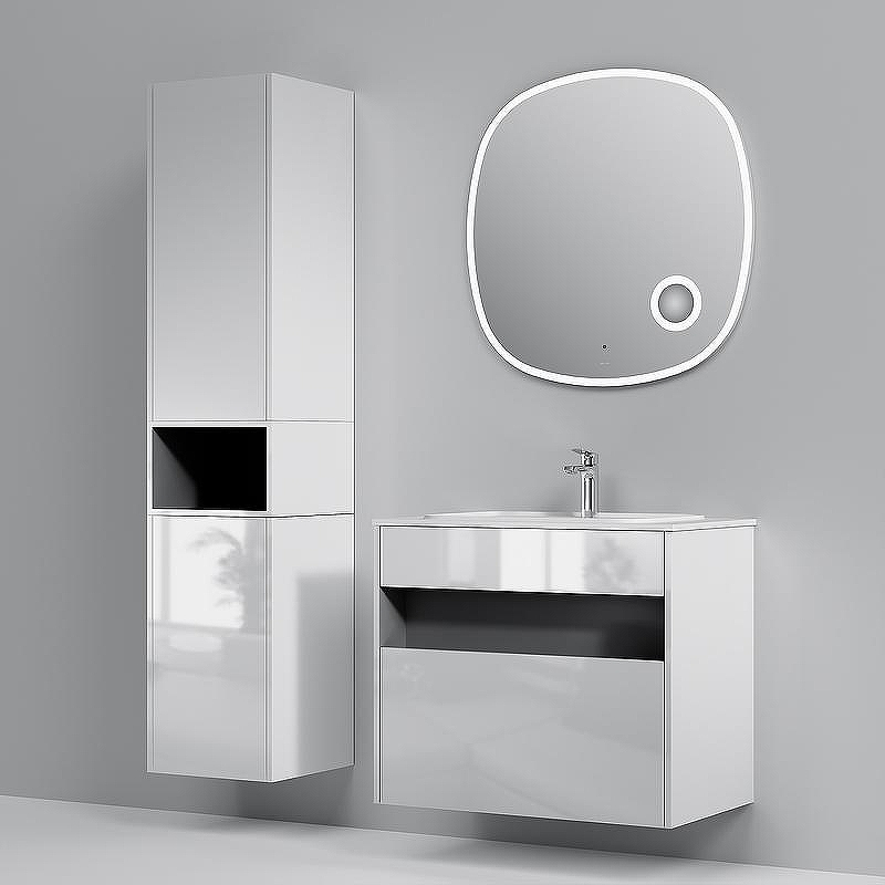 Тумба под раковину AM.PM Func 80 M8FFUX0801WG подвесная Белая глянцевая, купить, цена, заказать, магазин, доставка, скидка, промокод, купить, цена, заказать, магазин, доставка, скидка, промокод