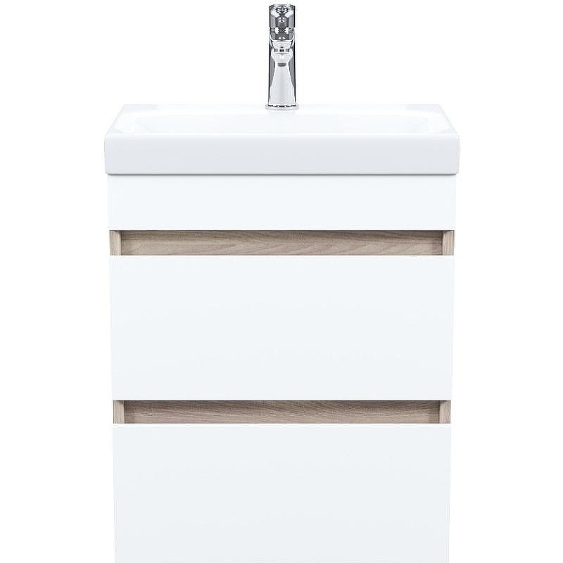 Тумба с раковиной Iddis Zodiac 50 ZOD5AB0i95K подвесная Белая матовая Дерево, купить, цена, заказать, магазин, доставка, скидка, промокод, купить, цена, заказать, магазин, доставка, скидка, промокод