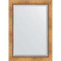 Зеркало Evoform Exclusive 106х76 BY 3464 с фацетом в багетной раме - Римское золото 88, купить, цена, заказать, магазин, доставка, скидка, промокод, купить, цена, заказать, магазин, доставка, скидка, промокод