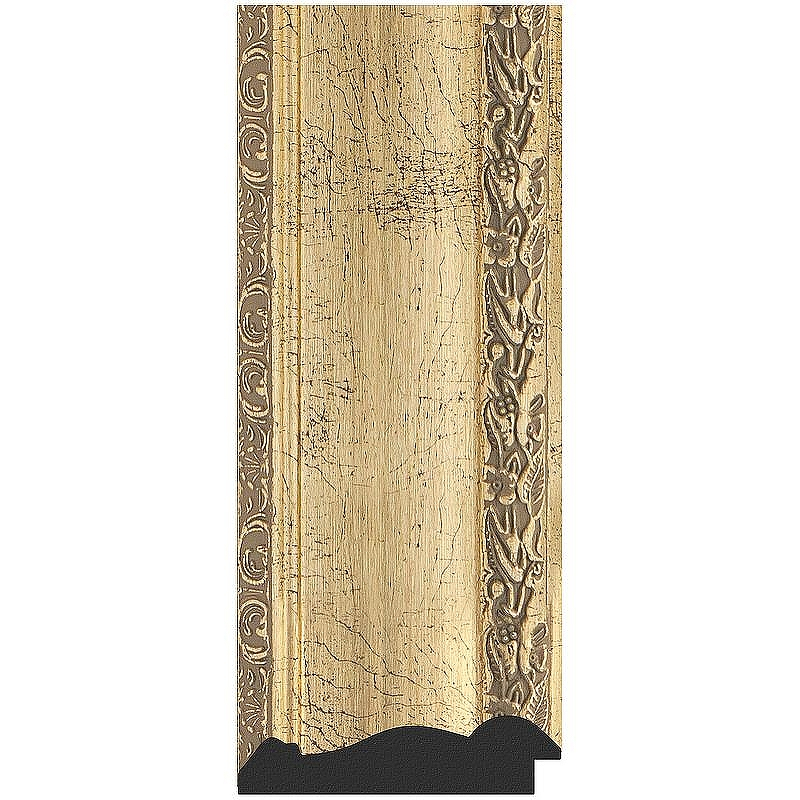 Зеркало Evoform Exclusive 152х67 BY 3558 с фацетом в багетной раме - Состаренное серебро с орнаментом 120, купить, цена, заказать, магазин, доставка, скидка, промокод, купить, цена, заказать, магазин, доставка, скидка, промокод