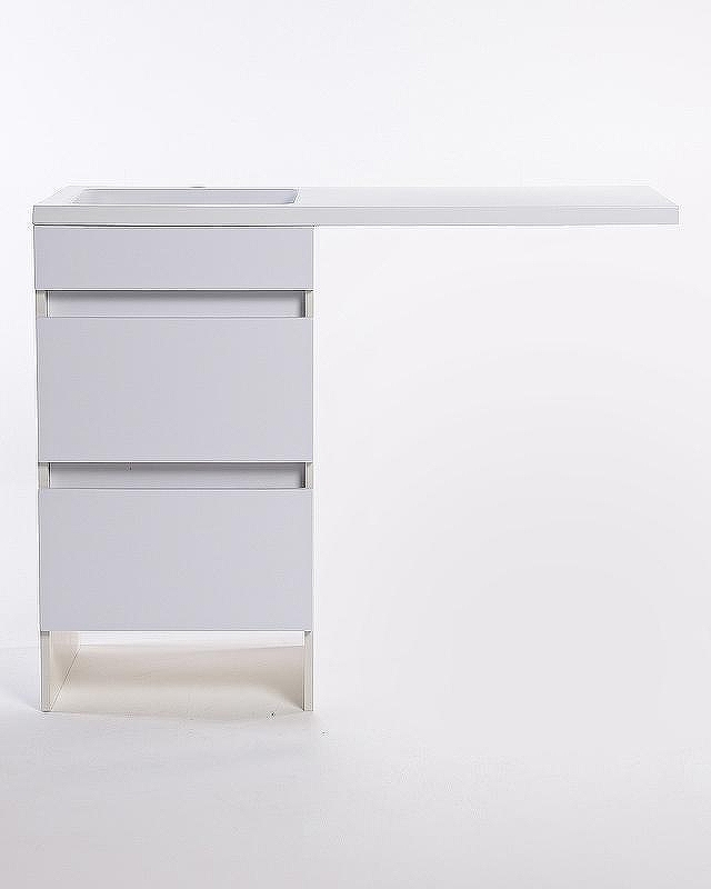 Тумба под раковину Orange Sistema 110 ST-50TUW Белая глянцевая, купить, цена, заказать, магазин, доставка, скидка, промокод, купить, цена, заказать, магазин, доставка, скидка, промокод