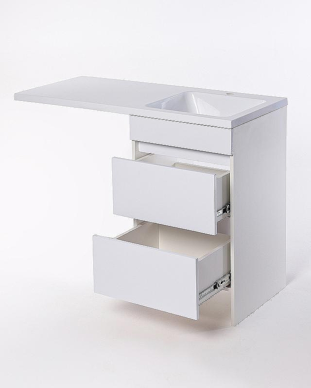 Тумба под раковину Orange Sistema 110 ST-50TUW Белая глянцевая, купить, цена, заказать, магазин, доставка, скидка, промокод, купить, цена, заказать, магазин, доставка, скидка, промокод