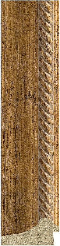 Зеркало Evoform Exclusive-G Floor 198х78 BY 6303 с гравировкой в багетной раме - Состаренная бронза с плетением 70, купить, цена, заказать, магазин, доставка, скидка, промокод, купить, цена, заказать, магазин, доставка, скидка, промокод