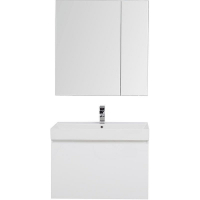 Комплект мебели для ванной Aquanet Йорк 85 203644 подвесной Белый глянец, купить, цена, заказать, магазин, доставка, скидка, промокод, купить, цена, заказать, магазин, доставка, скидка, промокод