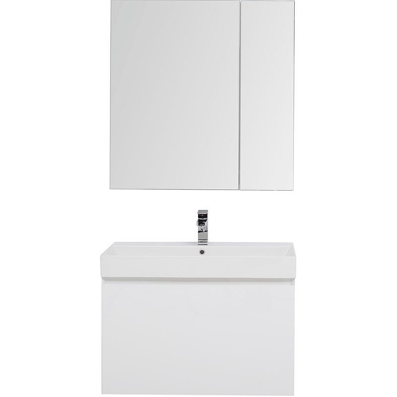 Комплект мебели для ванной Aquanet Йорк 85 203644 подвесной Белый глянец, купить, цена, заказать, магазин, доставка, скидка, промокод, купить, цена, заказать, магазин, доставка, скидка, промокод