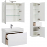 Комплект мебели для ванной Aquanet Йорк 85 203644 подвесной Белый глянец, купить, цена, заказать, магазин, доставка, скидка, промокод, купить, цена, заказать, магазин, доставка, скидка, промокод