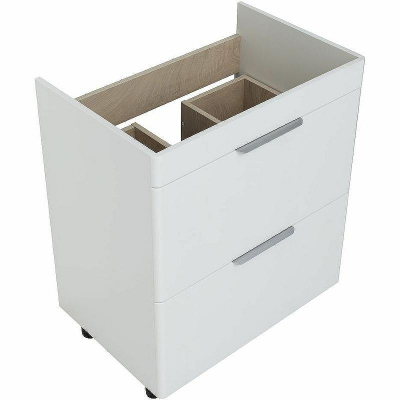 Тумба под раковину Aquanet Ирис new 70 310153 Белый глянец