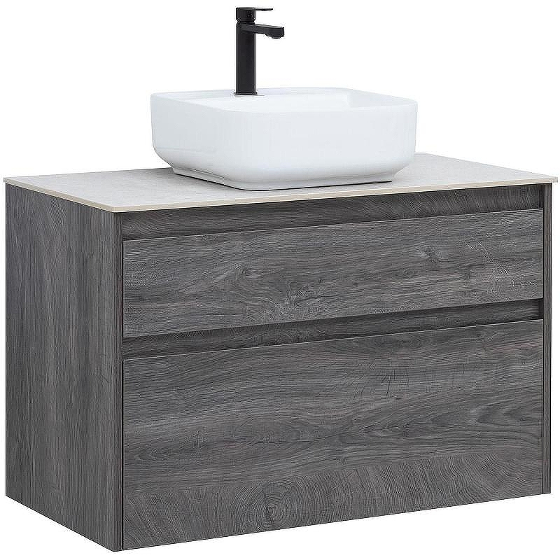 Тумба под раковину Aquanet Nova Lite 90 242267 подвесная Дуб рошелье, купить, цена, заказать, магазин, доставка, скидка, промокод, купить, цена, заказать, магазин, доставка, скидка, промокод