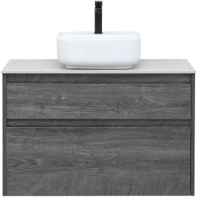 Тумба под раковину Aquanet Nova Lite 90 242267 подвесная Дуб рошелье