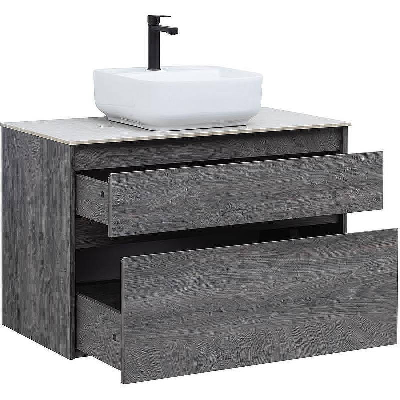 Тумба под раковину Aquanet Nova Lite 90 242267 подвесная Дуб рошелье, купить, цена, заказать, магазин, доставка, скидка, промокод, купить, цена, заказать, магазин, доставка, скидка, промокод