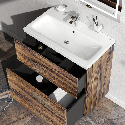 Тумба под раковину AM.PM Gem 75 M90FSX0752HF Орех