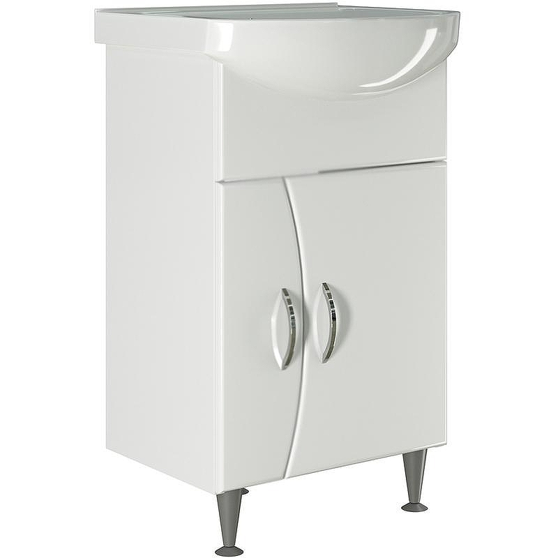 Тумба под раковину Mixline Эталон 52 525506 Белая, купить, цена, заказать, магазин, доставка, скидка, промокод, купить, цена, заказать, магазин, доставка, скидка, промокод