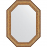 Зеркало Evoform Octagon 53x73 BY 7129 в багетной раме - Медный эльдорадо 73, купить, цена, заказать, магазин, доставка, скидка, промокод, купить, цена, заказать, магазин, доставка, скидка, промокод