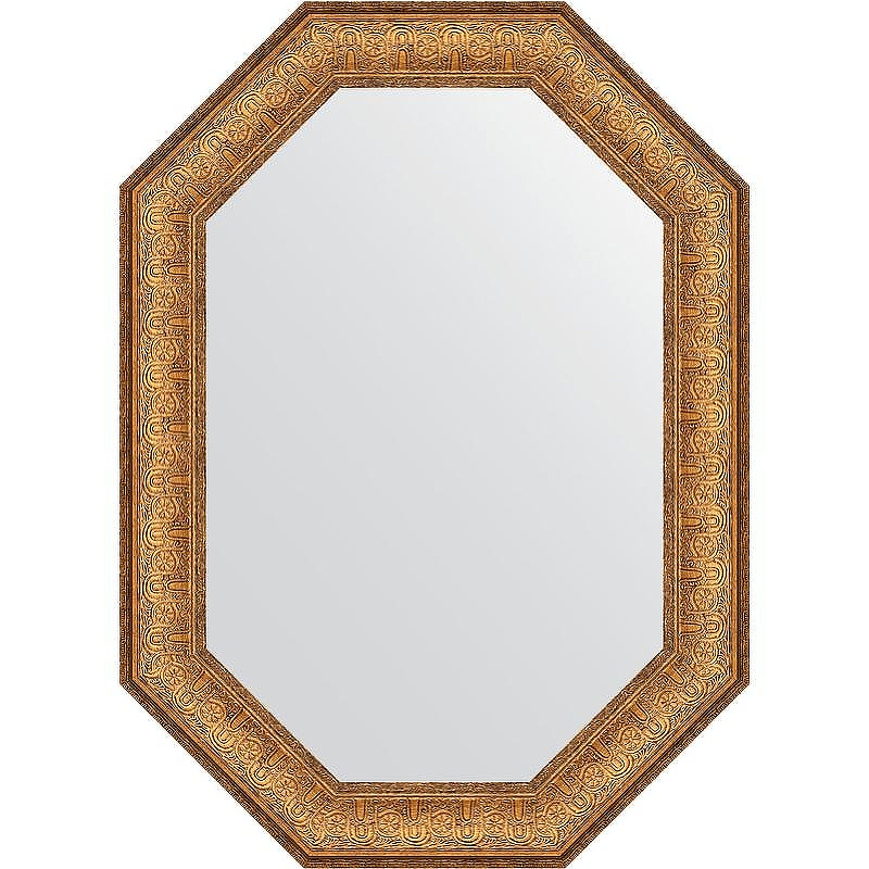 Зеркало Evoform Octagon 53x73 BY 7129 в багетной раме - Медный эльдорадо 73, купить, цена, заказать, магазин, доставка, скидка, промокод, купить, цена, заказать, магазин, доставка, скидка, промокод