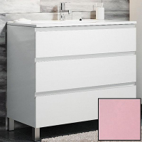 Тумба с раковиной SanVit Авеню-3 120 kavenu3120 в цвете Ral Розовый глянец, купить, цена, заказать, магазин, доставка, скидка, промокод, купить, цена, заказать, магазин, доставка, скидка, промокод