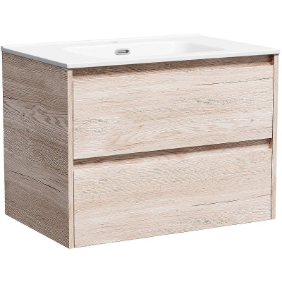 Тумба под раковину Sancos Libra 70 LB70EG подвесная Дуб галифакс натуральный