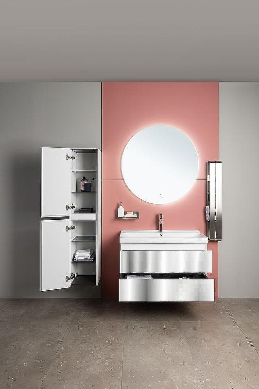 Тумба под раковину Aquanet Альтера 100 337157 подвесная Белая матовая, купить, цена, заказать, магазин, доставка, скидка, промокод, купить, цена, заказать, магазин, доставка, скидка, промокод