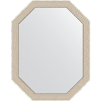 Зеркало Evoform Polygon 69х54 BY 7282 в багетной раме - Травленое серебро 52, купить, цена, заказать, магазин, доставка, скидка, промокод, купить, цена, заказать, магазин, доставка, скидка, промокод