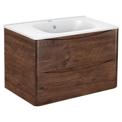 Тумба под раковину Vincea Paola VMC-2P800RW подвесная R.Wood