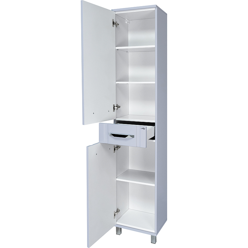 Шкаф пенал Misty Терра 40 L П-Тер0504050-1ЯЛ Серый матовый, купить, цена, заказать, магазин, доставка, скидка, промокод, купить, цена, заказать, магазин, доставка, скидка, промокод