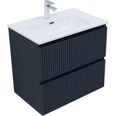 Тумба под раковину Aquanet Джейн 70 335428 подвесная Маренго