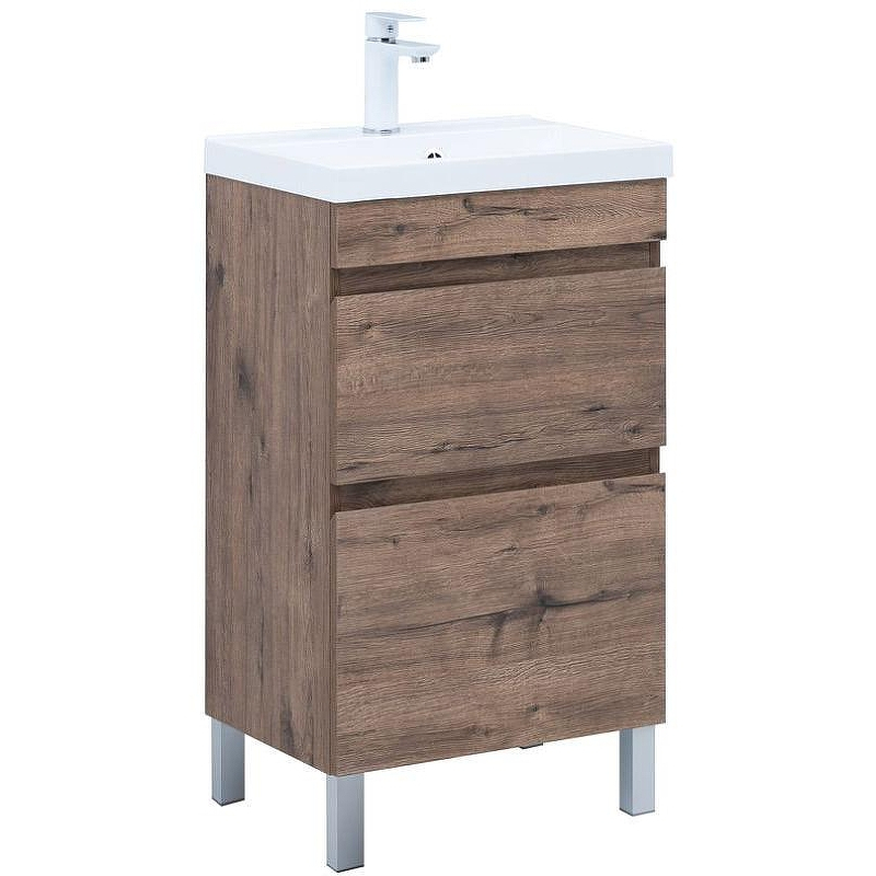 Тумба под раковину Aquanet Нота New 50 344136 Дуб веллингтон табак, купить, цена, заказать, магазин, доставка, скидка, промокод, купить, цена, заказать, магазин, доставка, скидка, промокод