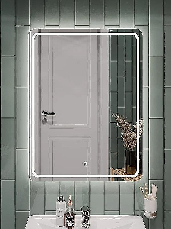 Зеркало Orange Nature 60 ON-60ZE с подсветкой с сенсорным выключателем, купить, цена, заказать, магазин, доставка, скидка, промокод, купить, цена, заказать, магазин, доставка, скидка, промокод