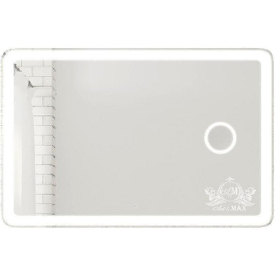 Зеркало Art&Max Latina AM-Lat-1200-800-DS-F-X3 с подсветкой с сенсорным выключателем