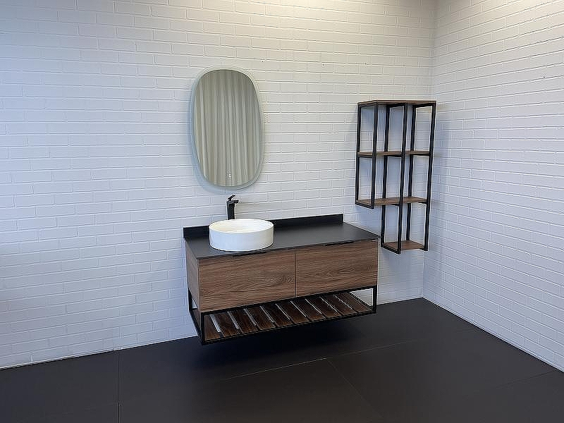 Стеллаж Comforty Порто 50 00-00000829 подвесной Дуб темно-коричневый, купить, цена, заказать, магазин, доставка, скидка, промокод, купить, цена, заказать, магазин, доставка, скидка, промокод