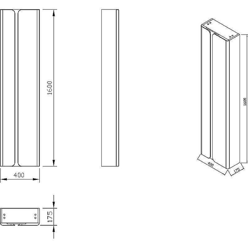 Шкаф пенал Ravak SB Balance 40 X000001374 подвесной Белый Графит, купить, цена, заказать, магазин, доставка, скидка, промокод, купить, цена, заказать, магазин, доставка, скидка, промокод