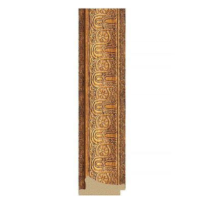 Зеркало Evoform Octagon 68х68 BY 7327 в багетной раме - Медный эльдорадо 73