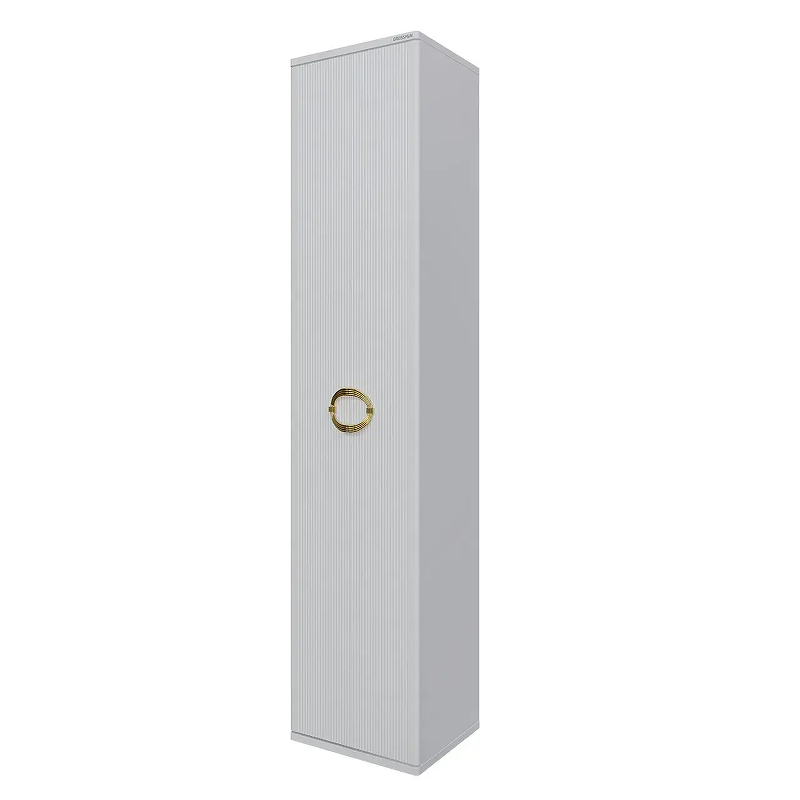 Шкаф пенал Grossman Атрио 35 303509 подвесная цвет Белый глянцевый, купить, цена, заказать, магазин, доставка, скидка, промокод, купить, цена, заказать, магазин, доставка, скидка, промокод