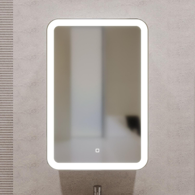 Зеркальный шкаф Mixline Фиджи 50 R 550381 с подсветкой цвет Белый