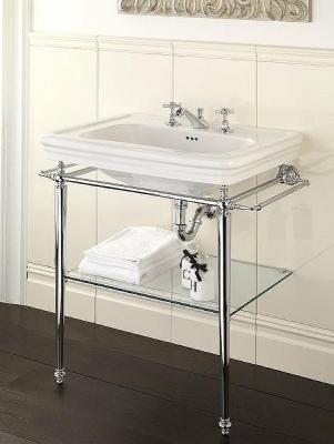 Консоль под раковину Devon&Devon Etoile 78 DEETOILECR Хром