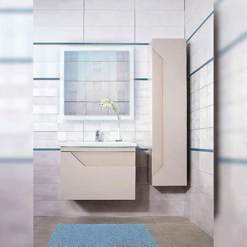 Шкаф пенал Бриклаер Брайтон 38 4627125415753 подвесной Глиняный Серый, купить, цена, заказать, магазин, доставка, скидка, промокод, купить, цена, заказать, магазин, доставка, скидка, промокод