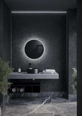 Зеркало Sancos Sfera 60 SF600 с подсветкой с сенсорным выключателем